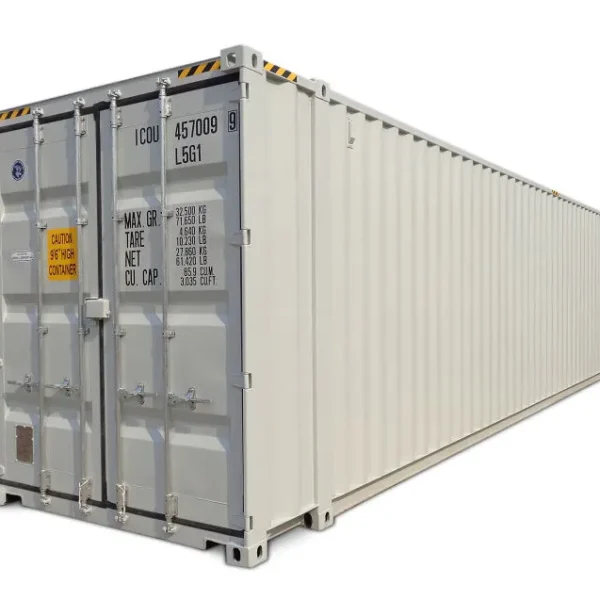 Contenedor High Cube de 45 Pies – Máxima Capacidad y Confort