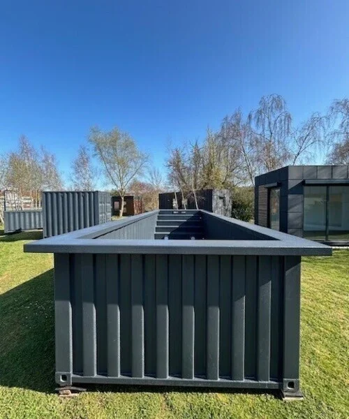 Piscina Contenedor de 9 Metros con Revestimiento de Poliurea – Su Piscina de Lujo Privada